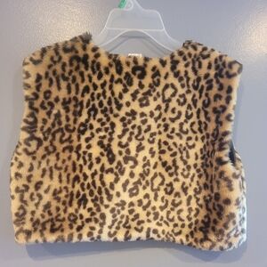 Kids Cheetah Faux Fur 2 pc